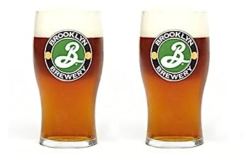 【中古】【輸入品・未使用】Brooklyn Brewery Classic Tulip 16 Ounce Pint Glass for Craft Beer Lovers - (2 Glasses) by Brooklyn Brewery 15,615円