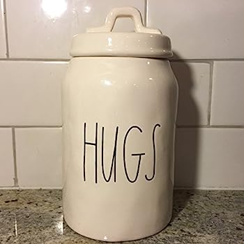 【中古】【輸入品・未使用】Rae Dunn Hugs キャニスター/容器 マゼンタ