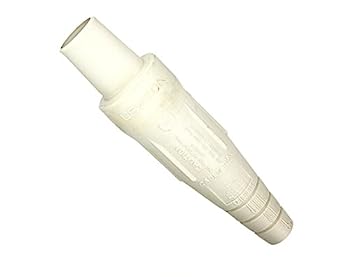 【中古】【輸入品・未使用】Leviton 16-seriesテーパ鼻???メスプラグ???CONTACT AND Insulator???cam-typeコネクタwith Double Set Screw Termination ホワイト 16