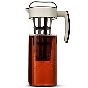 【中古】【輸入品・未使用】Komax 大型コールドブリューコーヒーメーカー 2クォート (8カップ) トリタンピッチャー ステンレススチールメッシュインフューザー付き 気密密封