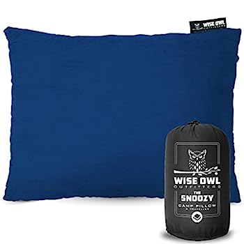 【中古】【輸入品・未使用】Wise Owl Outfitters (ワイズ アウル アウトフィッターズ) キャンプ用枕 - バックパック旅行や旅行の枕 睡眠用 移動用 - 圧縮可能なメモリーフォ