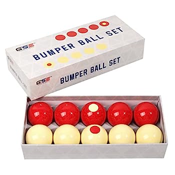 【中古】【インポート品・未当てはめる】GSE 2-1/8in 働き掛ける大きさ バンパープールボール 標準尺度仕かける ビリヤードどんぶり鉢10個仕かける バンパープールテーブルアクセサリー
