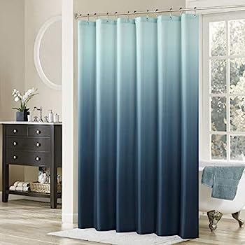 【中古】【インポート品・未当て嵌める】DS CURTAIN ソリッドファブリックシャワーカーテン 72\