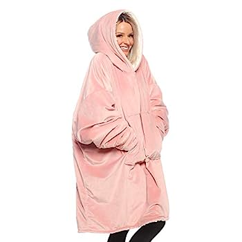 【中古】【輸入品・未使用】THE COMFY 着る毛布 着るブランケット フード ポケット付き フリーサイズ メンズ レディース 冷え対策 防寒 保温|スカイマーケットプラス