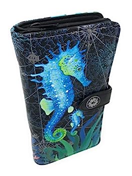 【中古】【輸入品・未使用】Sea Horse Lサイズ レディース 財布 ブラック