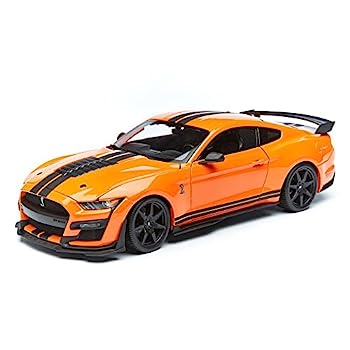 【中古】【輸入品・未使用】MAISTO 1:18 Scale 2020 Orange Ford Shelby GT500 Mustang DIECAST Model CAR|スカイマーケットプラス