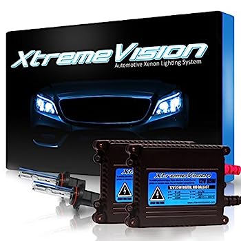 【中古】【輸入品・未使用】Xtremevision 35W DC キセノンバンドル スリムバラスト(1ペア)と9005 10000K - 10Kダークブルーキセノン電球(1ペア)
