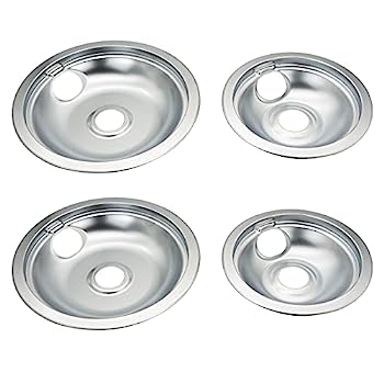 【中古】【インポート品・未当て嵌める】Siwdoy 316048413 \u0026 316048414 ドリップパンセット フリッジデールレンジオーブン相応う - 6in2個と8in食パン2個 4容器に並べる