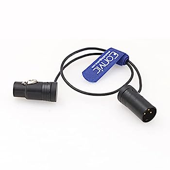 【中古】【輸入品・未使用】Eonvic ロープロファイル 3ピン XLR オス→メス オーディオケーブル サウンドデバイス用 633 688 788T 302 552 Zaxcom