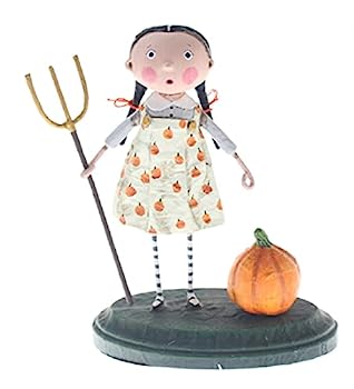 【中古】【輸入品・未使用】Lori Mitchell 13316 PRU パンプキンファーマーフィギュア 6.75インチ｜スカイマーケットプラス