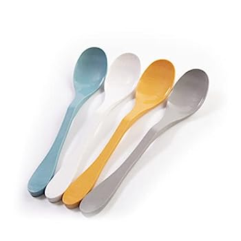 【中古】【輸入品・未使用】Knork エコスプーン 生分解性 再利用可能 フラットウェアセット 12点 グレー｜スカイマーケットプラス