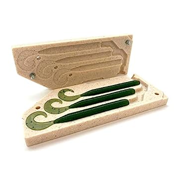 【中古】【輸入品・未使用】Smedioks プレミアムソフトプラスチックモールドルアーメイキングインジェクションモールドフィッシングルアー 3キャビティ 山本ストレッチ40グ|スカイマーケットプラス