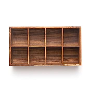 【中古】【輸入品・未使用】Ironwood Gourmet 14インチ コーンウォールティーボックス 13.75インチ x 7.5インチ x 4.75インチ 木製