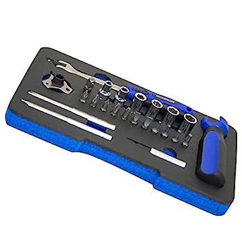 【中古】【インポート品・未当て嵌める】Pro-Lift パームラチェットキット - 72歯ラチェットレンチセット 24個 1/4運転手持ち部分 パームラチェットハンドル 磁気ビット保持者 ビッ