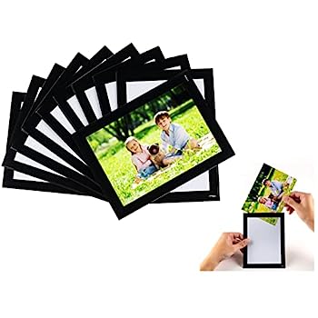 【中古】【インポート品・未当て嵌める】磁石活動写真一こま 黒いこと間借り人付き添い人(5in x 7in 10風呂敷き包み) マグネットフォトポケット/保持者 介護ホーム/執務室/授業時間/教場/パ
