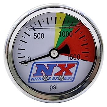 【中古】【輸入品・未使用】Nitrous Express 15508 0-1500 psi 窒素圧力計|スカイマーケットプラス