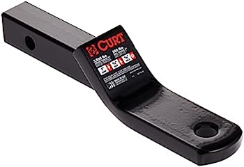 【中古】【輸入品・未使用】CURT 45014 クラス2 トレーラーヒッチボールマウント 1-1/4インチのレシーバーにフィット 3.5ポンド 3/4インチの穴 5インチのライズ グロスブラ｜スカイマーケットプラス