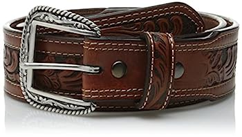 【中古】【輸入品・未使用】Ariat メンズ ストレートオークテーパーベルト US サイズ: 32 カラー: ブラウン