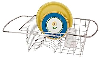 【中古】【輸入品・未使用】Better Houseware Adjustable Over Sink Dish Drainer in Stainless Steel by Better Houseware