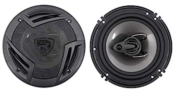 【中古】【輸入品・未使用】Rockville RV6.3A 6.5インチ 3ウェイ カースピーカー 750ワット/140ワット RMS CEA定格