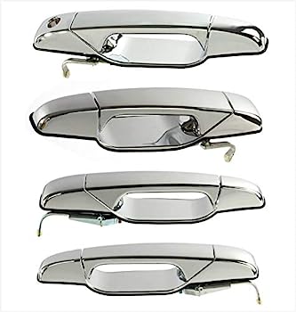 【中古】【輸入品・未使用】Eynpire 8519 エクステリア アウター フロント&リア クロームドアハンドル 2007-2013 キャデラック シボレー GMC - 4個セット