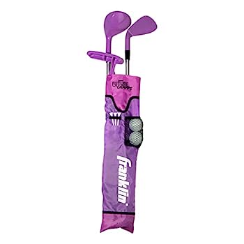 【中古】【インポート品・未当てはめる】Franklin Sports お子さん用ゴルフ仕かける ? 若い者かい繕う能力のある可塑性物質ゴルフ野球クラブ仕かける ? キッズプラスチックゴルフセット 御徒面子\u0026どんぶり鉢付き添い人