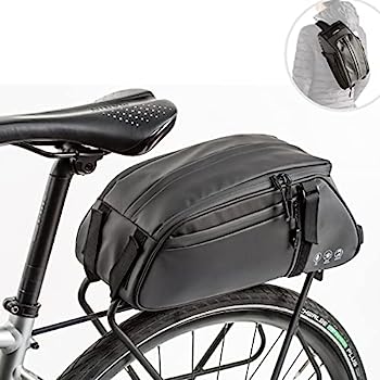 【中古】【輸入品・未使用】BAIGIO 自転車トランクバッグ 防水 サイクリングパニアバッグ 多機能ショルダーパック｜スカイマーケットプラス