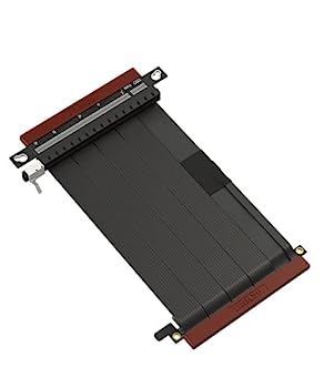 【中古】【インポート品・未当て嵌める】LINKUP ウルトラ PCIe 4.0 X16ライザーケーブル[RTX4090 RX6950XT x570 B550 Z690取り調べる済み] 超極高速道路遮蔽物垂直方向GPUマウント 力くらべ用PCI Exp