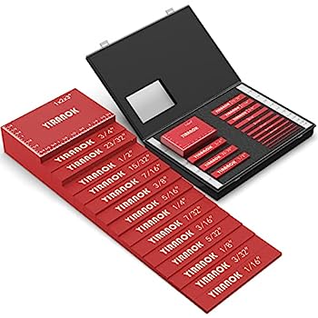 【中古】【輸入品・未使用】Yiranok セットアップブロックマイターゲージセット - 精密アルミルーターテーブルセットアップバー - 15個 テーブルソーアクセサリー 木工ツー｜スカイマーケットプラス