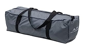 【中古】【輸入品・未使用】ALPS 登山用 ファスナー付きテントバッグ Mサイズ グレー