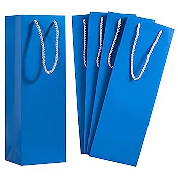【中古】【インポート品・未当て嵌める】Sdootjewelry ブドウ酒御徒面子 ワインボトルギフト用 20個容器に並べる ワインギフトバッグ バルク 3.55in x 4.7in x 13.8in 手持ち部分付き添い人ワ