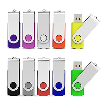 【中古】【輸入品・未使用】Aiibe 64GB フラッシュドライブ 3.0 10個パック 64GB USB 3.0 フラッシュドライブ USBドライブ 64GB ジャンプドライブ メモリースティック USB 6