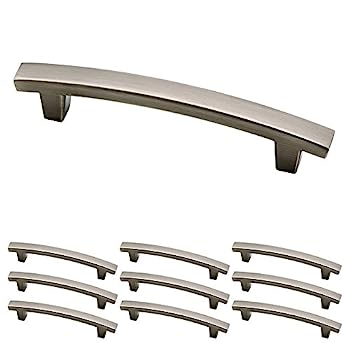 【中古】【輸入品・未使用】Franklin Brass P29615K-904-B Heirloom Silver 10cm Pierce Kitchen or Furniture Cabinet Hardware Drawer Handle Pull, 10 pack