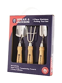 【中古】【輸入品・未使用】スピア＆ジャクソンPOTTING3PSポッティングツールセット - シルバー（3個）