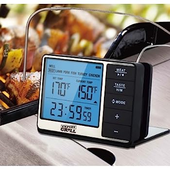 【中古】【インポート品・未当て嵌める】Expert Grill 晴れ晴れしい食べ物屋気温計