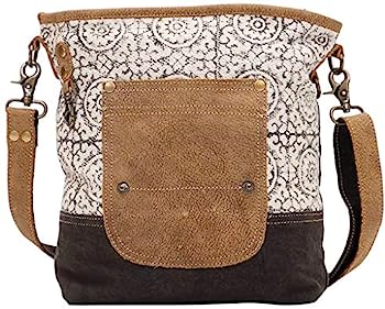 【中古】【輸入品・未使用】Myra Bag Pivot アップサイクル キャンバス&レザー ショルダーバッグ S-1445|スカイマーケットプラス