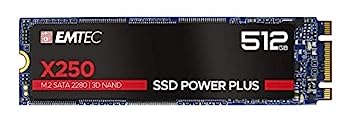 【中古】【輸入品・未使用】EMTEC SSD M2 SATA X250 Power Plus 512GB ECSSD512GX250|スカイマーケットプラス