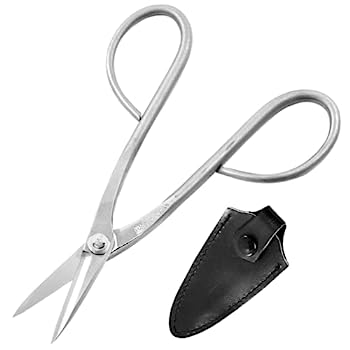 【中古】【インポート品・未当てはめる】KAKURI サツキ 盆栽 剪刀 180粍 労働者階級操作手順 盆栽物の具 日本製 ステンレス鋼 しろがね色