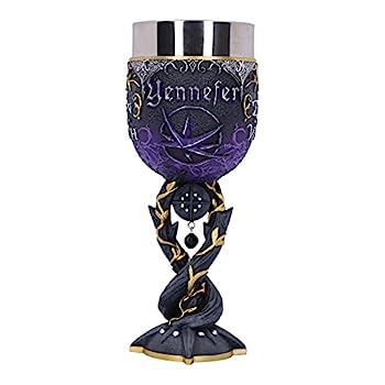 【中古】【輸入品・未使用】Nemesis Now ウィッチャー・イェネファー・ゴブレット 19.5cm ブラック 10,048円