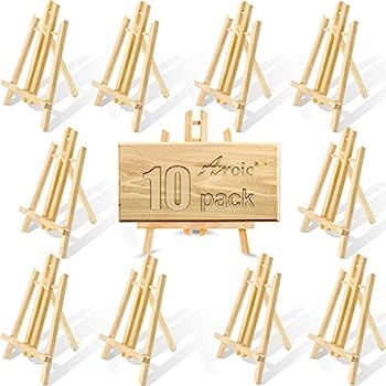 【中古】【輸入品・未使用】木製イーゼル イーゼルスタンド キャンバス/アート/クラフトの絵画用 (11.8インチ 10個パック)