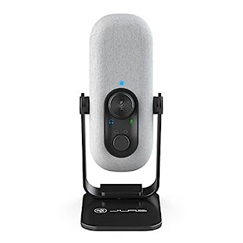 【中古】【インポート品・未当て嵌める】JLab Go Talk USBマイクロホン | 白いこと | USB-C最終生産物 | カーディオイドまたは全指向性 | 96k試料単位料金 | 20サイクル - 20kHz周波数返事をする | 音の大きさ バッグ・小物・ブランド雑貨-その他
