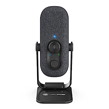 【中古】【輸入品・未使用】JLab Go Talk USBマイク | ブラック | USB-C出力 | カーディオイドまたは全指向性 | 96Kサンプルレート | 20Hz~20kHzの周波数特性 | ボリューム