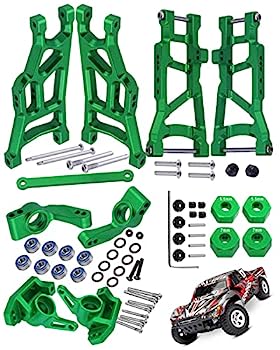 【中古】【輸入品・未使用】RCMYou アップグレードパーツ 1/10 Traxxas Slash 2WD用 合金フロントリアサスペンションアーム キャスターブロック ステアリングブロック リア|スカイマーケットプラス