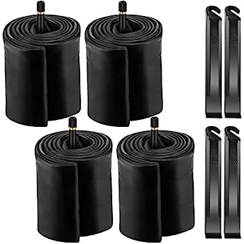 【中古】【輸入品・未使用】20 x 4インチ 自転車チューブ 自転車インナーチューブ 自転車チューブ 自転車タイヤチューブ ブチルゴムチューブ シュレーダーバルブとタイヤレ