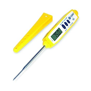 【中古】【輸入品・未使用】CDN DTT450 ProAccurate薄型チップ温度計、-40 F?+ 450°F、-40°F?+ 230°C、1.5 mm薄型チップ、2.75\"ステム、イエロー