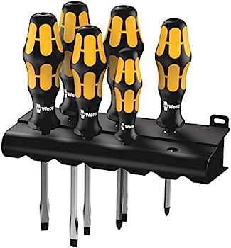 【中古】【インポート品・未当てはめる】Wera 05018283001 932 S / 6スクリュードライバセットKraftform、チゼルドライバと仕合わせ、6個