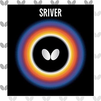 【中古】【インポート品・未当てはめる】Butterfly Sriver ピンポン天然ゴム | 1.5 粍 1.7 粍 1.9 粍 2.1 粍 または MAX | 赤いことまたは黒いこと | 引っくり返すピンポン天然ゴム居敷き | 専門的ピンポン