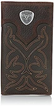 【中古】【輸入品・未使用】Ariat メンズ財布 ブーツの刺繍 ロデオ タン US サイズ: One Size カラー: ブラウン｜スカイマーケットプラス