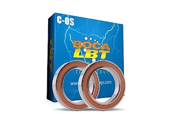 【中古】【輸入品・未使用】3?x 10?x 4?mmセラミックハイブリッドオレンジシールABEC 7釣りリールベアリング???2?- Pack