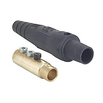 【中古】【輸入品・未使用】Leviton 16-seriesテーパ鼻???取り外し可能???cam-typeコネクターオスプラグContact???with Double Set Screw Termination ブラック 16｜スカイマーケットプラス